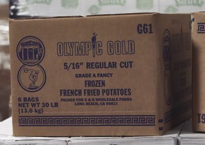 Olympic Gold Potatoes Box